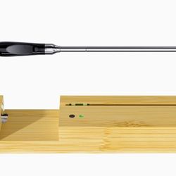 BBQOVN Wireless Meat Thermometer, 3.9mm Ultra-Thin Probe, for BBQ, Grilling, Smoker, Oven, Air Fryer, Rotisserie, iOS & Android APP

