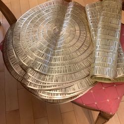 Gold Placemats/table Runners 