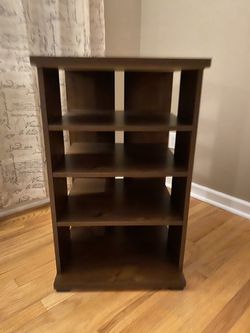 Wooden shelf cabinet