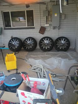 285.45R.22. Good Year Eagle Touring Tires