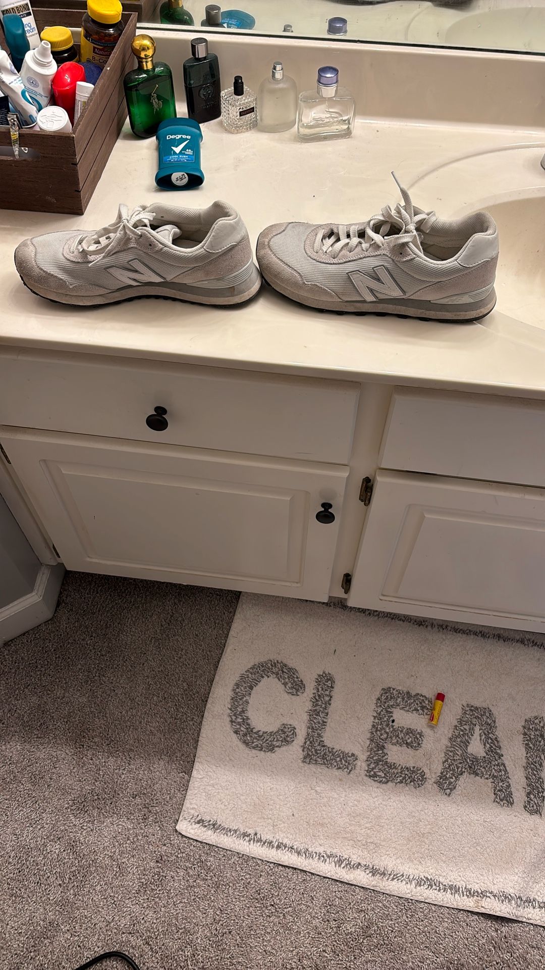 New balance size 10 white