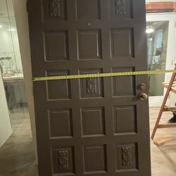 Brown Door