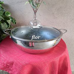 CACEROLA ANTIADHERENTE DE 12 QT CLÁSICA DE ACERO INOXIDABLE PRINCESS HOUSE 🌹🌻