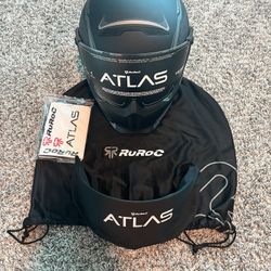 Motorcycle Helmet (NEW) Ruroc Atlas Sport