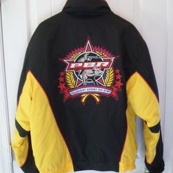 Professional Bull Riders Coat by Cripple Creek PBR Embroidered Rodeo. Men's L