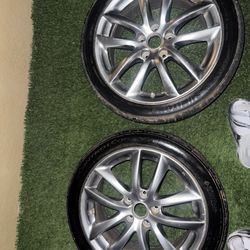 2 Rims 17 With Tires 