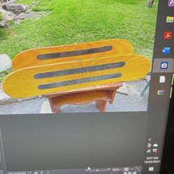 Pottery Barn Skateboard  Shelves 