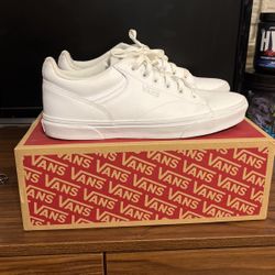 All White Vans 