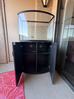 Brand New 36-Gallon Bow Front Aquarium with Stand - Never Used!