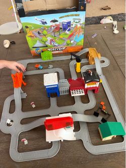 Mini track with car