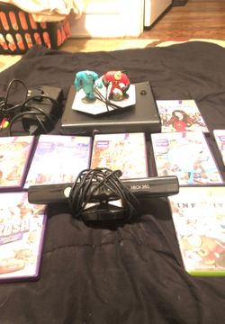 Xbox 360 bundle with Kinect and INFinity Disney