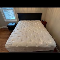 Queen, Size Mattress, Boxspring, And Frame