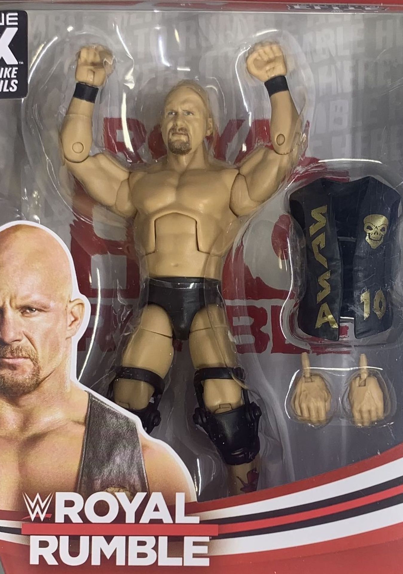 WWE Elite 2021 Royal Rumble Target exclusive Stone Cold Steve Austin