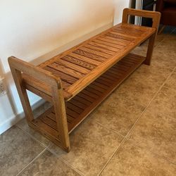 Solid wood Bench 