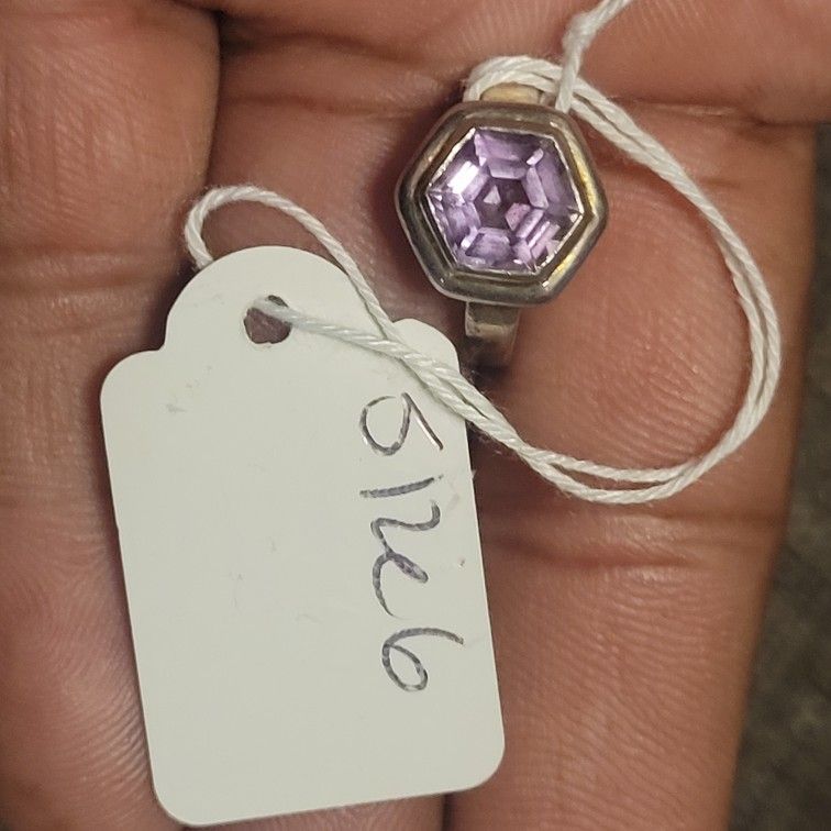 Vintage 925 Silver Ring 