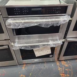 KitchenAid 30 Combination Wall Oven Microwave Stainless Steel KOCE500ESS