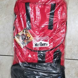 Vintage 90's Marlboro Adventure Official Team New Large Rucksack Hiking Backpack Camping outdoor travel New in original bag never opened 
