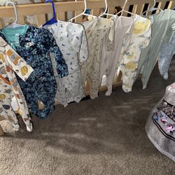 Baby Boy Sleep n Play Pajamas 