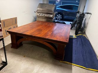 Custom Arroyo Design Solid Mesquite Coffee Table (Large 6ft x 5ft)
