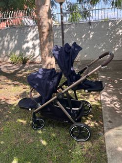 Cybex Gold Gazelle S Double seat Stroller