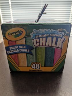 Crayola Washable Sidewalk Chalk