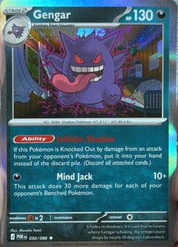 Gengar Pokémon card