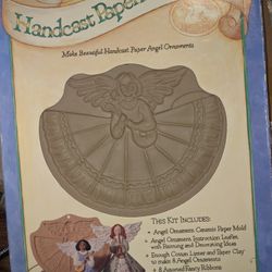 Handcast Angel Ornaments Paper Crafts 