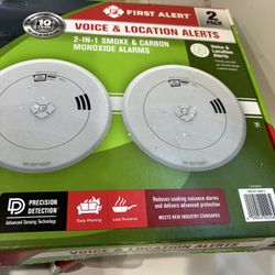 Smoke And Carbon Dioxide Alarm 