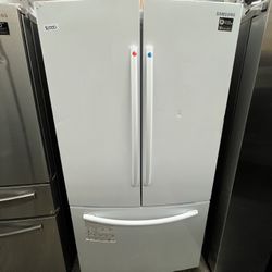 Samsung French Door White Refrigerator 28 Cubic Feet