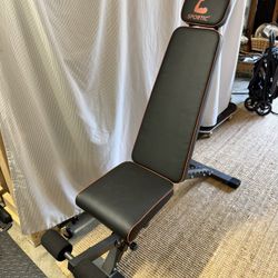 Like New Sportic Workout Weight Bench Adjustable Gym