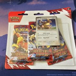 Pokemon Destined Rivals 3pk Blister