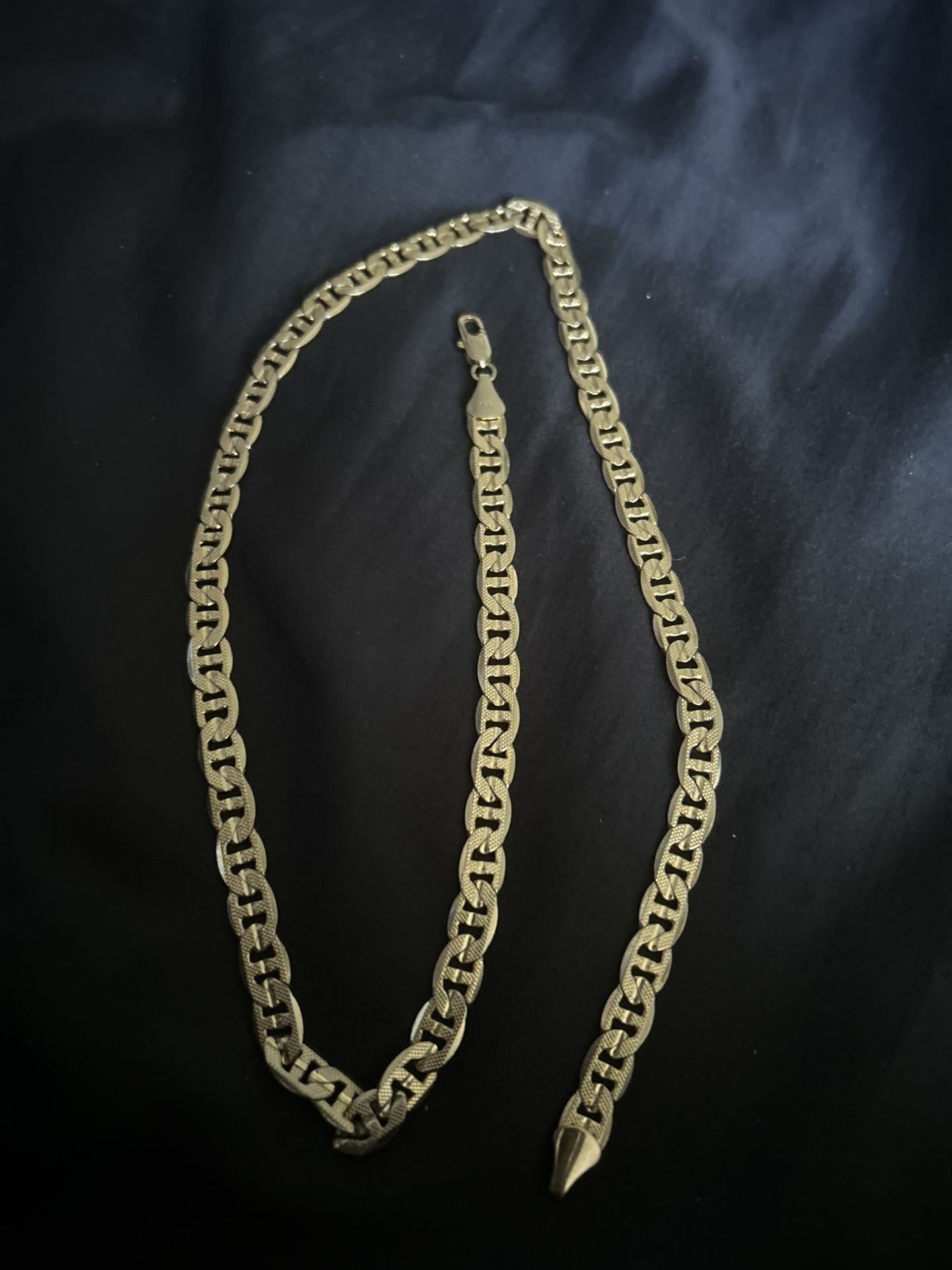Gold Anchor Chain 18k