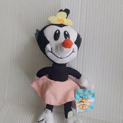 Animaniacs Dot Plush 11” Dakin Vintage 1994 Warner Brothers Collectible with Tag