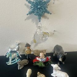 Christmas Vintage Nativity 