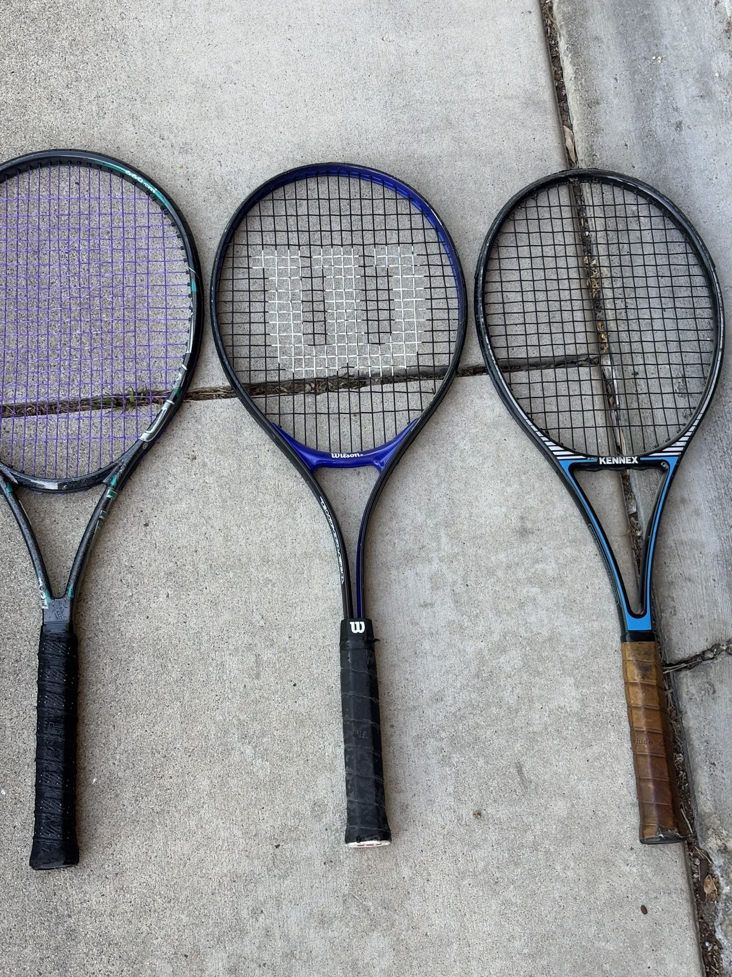 3x Tennis Rackets