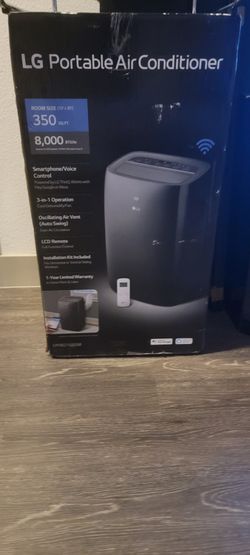 LG Portable Air Conditioner 8,000 BTU/ hr
