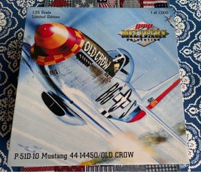 GMP Military Collection P-51D-10 Mustang 'Old Crow' 1:35 Scale Diecast Model