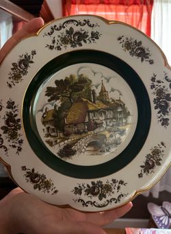 Ascot Service plate by wood and sons England