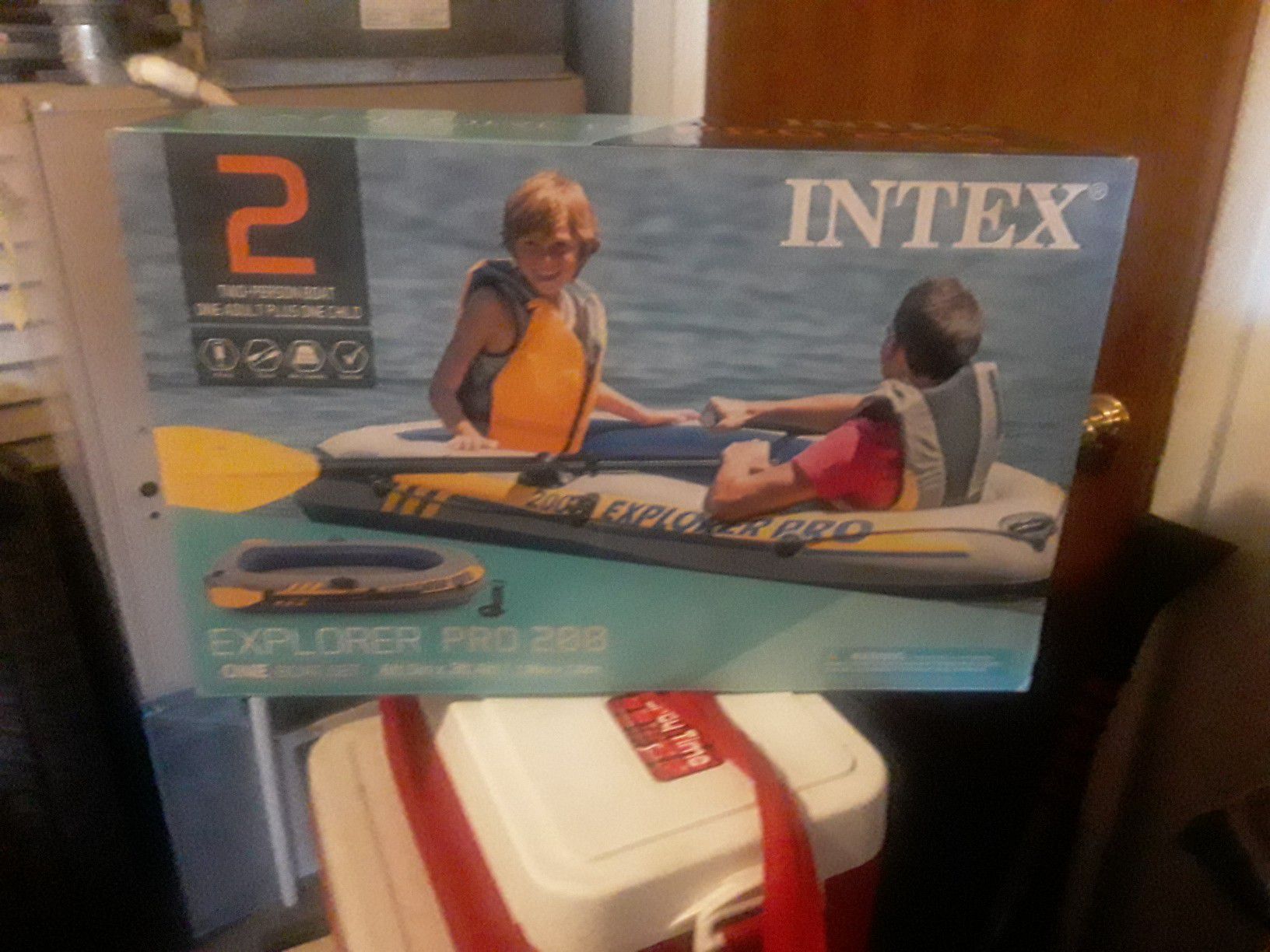 2 person water boat