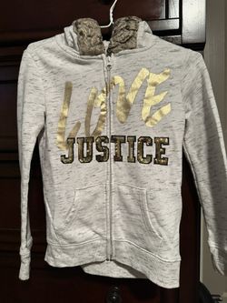 Girls Zip Up Hoodie 