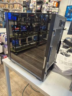 Segotep Phoenix ATX Black Mid Tower PC Gaming Computer Case USB 3.0 Type-C Ports/Graphics Card Vertical Mounting with Tempered Glass & RGB Front Panel