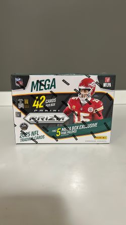 2025 Panini NFL Prizm Football Mega Box