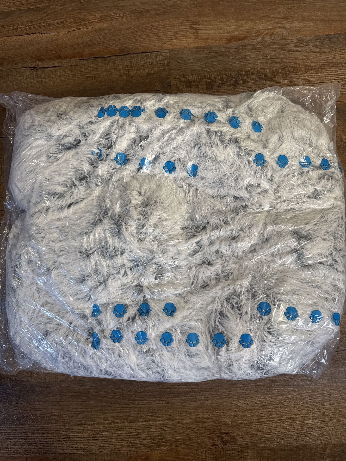 Mrfluffyfriend Gray Anxiety Dog Bed 2XL (39")