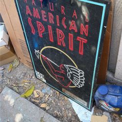 American Spirit Sign 