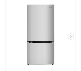 30 in. 18.7 cu. ft. Bottom Freezer Refrigerator in Fingerprint Resistant Stainless Steel, Garage Ready