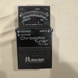 Boss TU-3 wazacraft tuner