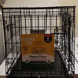 2 Door Folding Dog Crate Small