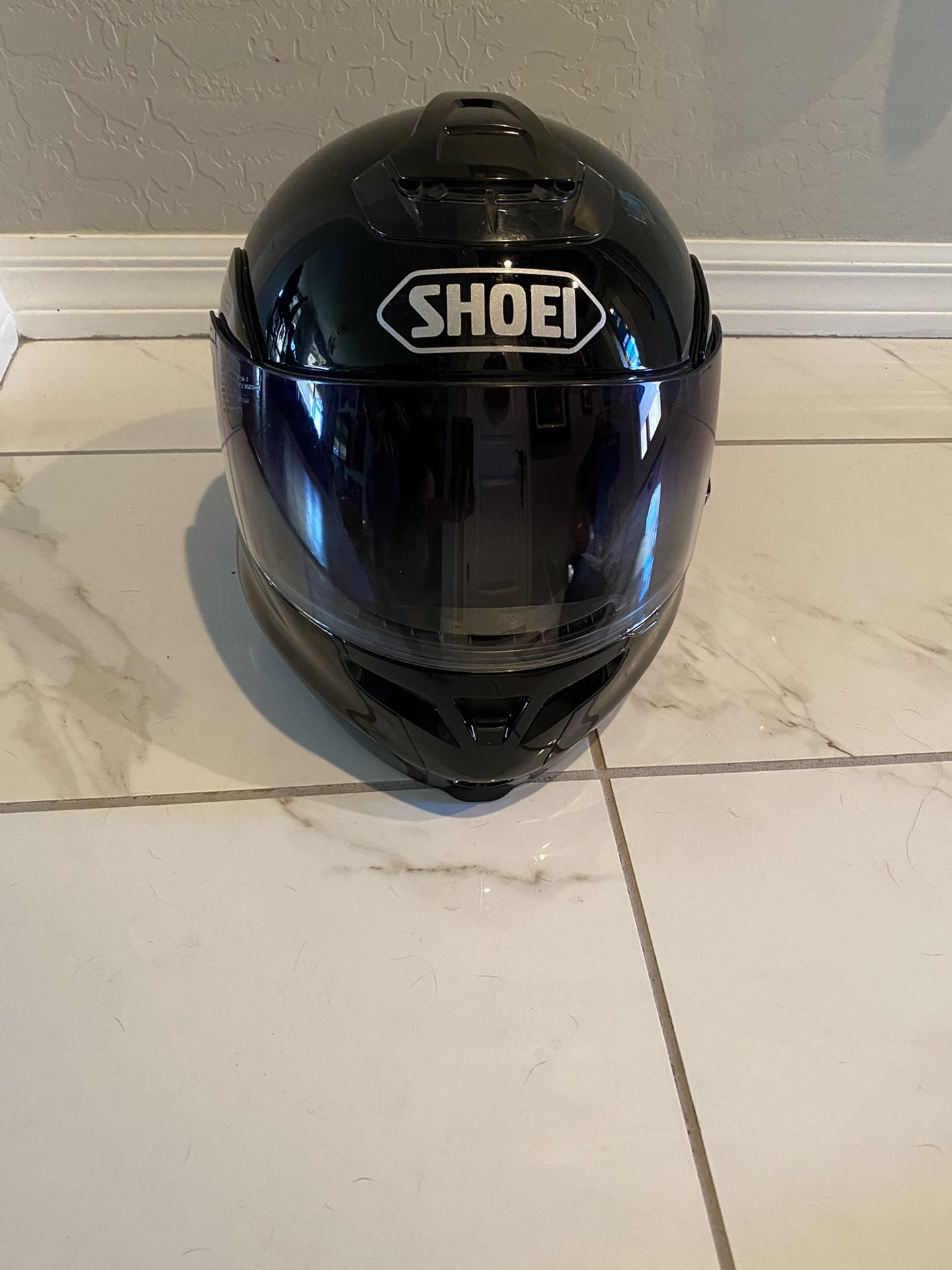 Shoei motorcycle helmet