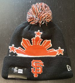 New Era San Francisco Giants Women’s Filipino Pom Beanie Knit Hat