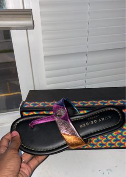 Kurt Geiger T bar Sandals
